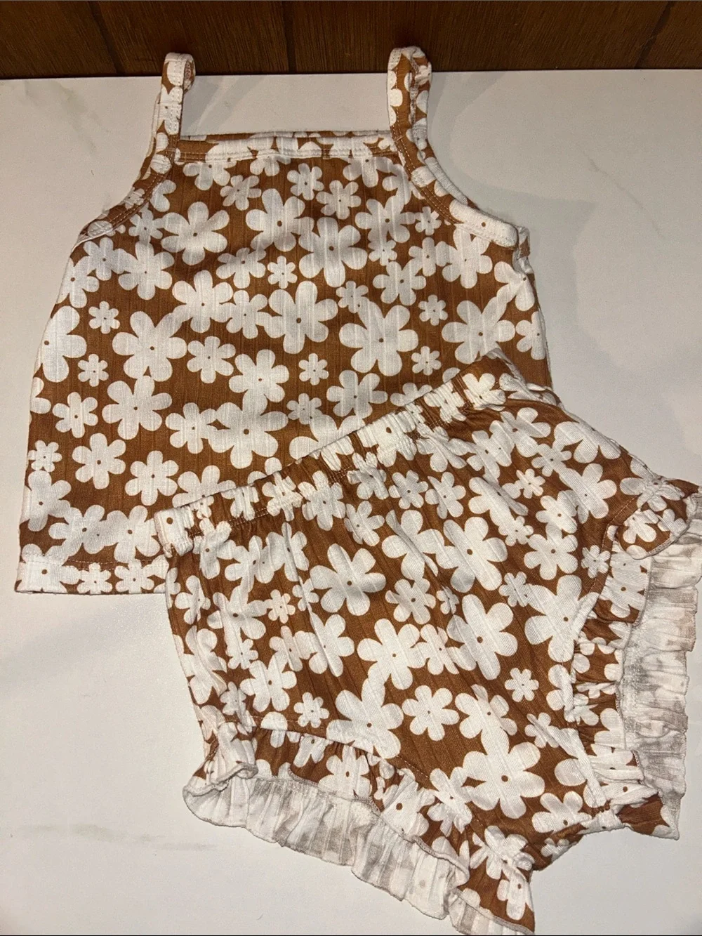 3/$25 Bailey’s Blossoms | Tank & Ruffle Shorts Set